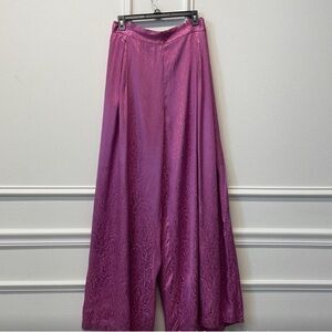 Eloquii Purple Wide Leg Pants